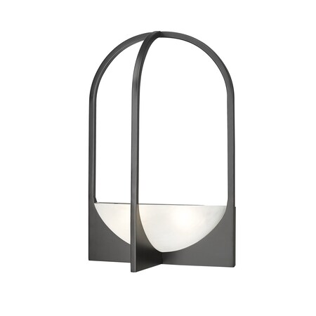 Z-Lite Devon Wall Sconce, 2-Light, 12 In.W x 6 In.L x 18 In.H, Matte Black/Sand Blast 1947-2S-MB
